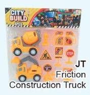 Promo Harga JT Toy Set Friction Construction Truck  - Giant