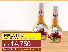 Promo Harga MAESTRO Salad Dressing 237 ml - Yogya