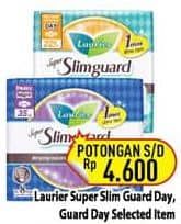 Promo Harga Laurier Super Slimguard Day/Night  - Hypermart