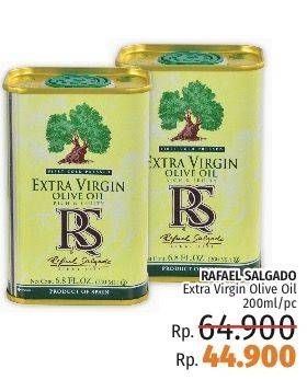 Promo Harga RAFAEL SALGADO Extra Virgin Olive Oil 200 ml - LotteMart