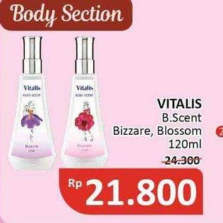 Promo Harga VITALIS Body Scent Blossom, Bizarre 120 ml - Alfamidi