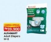 Promo Harga Alfamart Adult Diapers M8 8 pcs - Alfamart