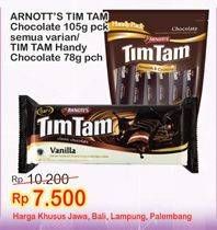 Promo Harga ARNOTT'S TIM TAM Chocolate 105g / Handy 78g  - Indomaret