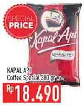 Promo Harga Kapal Api Kopi Bubuk Special 380 gr - Hypermart