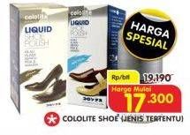 Promo Harga COLOLITE Liquid Shoe Polish Jenis Tertentu  - Superindo