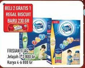 Promo Harga FRISIAN FLAG 123 Jelajah / 456 Karya 800 gr - Hypermart