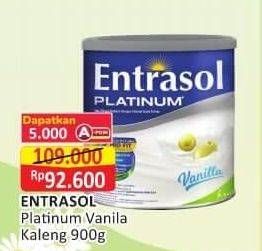 Promo Harga ENTRASOL Platinum Vanilla 800 gr - Alfamart