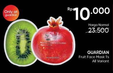 Promo Harga Guardian Fruit Mask All Variants  - Guardian