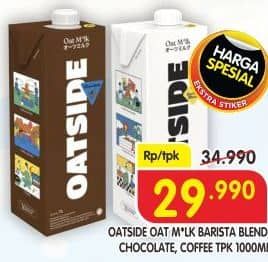 Promo Harga Oatside UHT Milk Chocolate, Coffee 1000 ml - Superindo