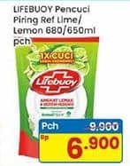 Promo Harga Lifebuoy Pencuci Piring Lemon 650 ml - Indomaret