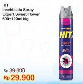 Promo Harga HIT Aerosol Expert Sweet Flower 720 ml - Indomaret