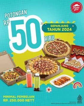 Promo Harga Potongan Rp50ribu  - Pizza Hut