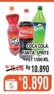 Promo Harga COCA COLA Minuman Soda 1500 ml - Hypermart