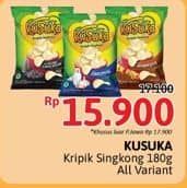 Promo Harga Kusuka Keripik Singkong All Variants 180 gr - Alfamidi