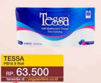 Promo Harga Tessa Toilet Tissue PB-16 8 roll - Yogya