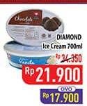 Promo Harga Diamond Ice Cream 700 ml - Hypermart