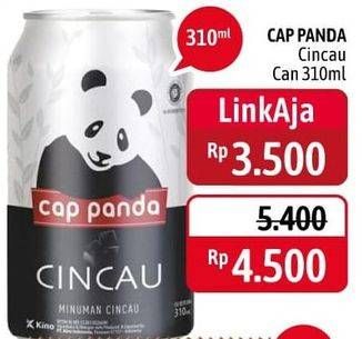 Promo Harga CAP PANDA Minuman Kesehatan Cincau 310 ml - Alfamidi