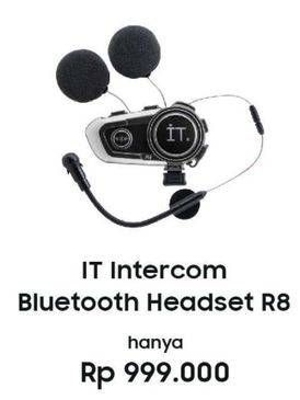 Promo Harga IT. Intercom Bluetooth R8  - Erafone