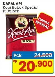 Promo Harga Kapal Api Kopi Bubuk Special 150 gr - Indomaret