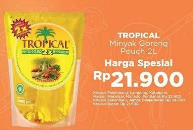 Promo Harga TROPICAL Minyak Goreng 2 ltr - Alfamart