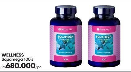 Promo Harga WELLNESS Squamega 100 pcs - Guardian