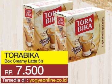 Promo Harga Torabika Creamy Latte 5 pcs - Yogya