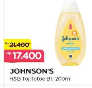 Promo Harga JOHNSONS Baby Lotion SensitiveTouch Top To Toe 200 ml - Alfamart