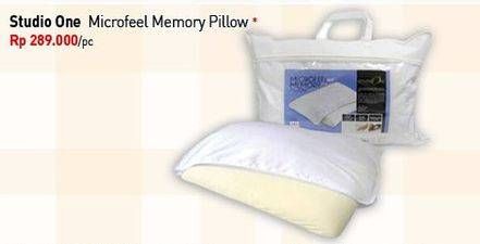 Promo Harga STUDIO ONE Microfeel Memory Pillow  - Carrefour