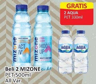 Promo Harga MIZONE Minuman Bernutrisi All Variants per 2 botol 500 ml - Alfamart
