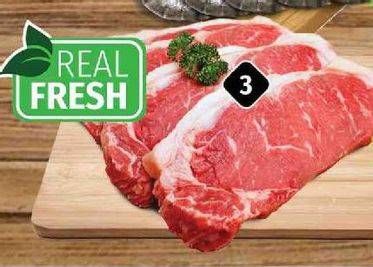 Promo Harga Rib Eye Steak per 100 gr - LotteMart