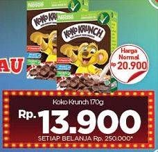 Promo Harga Nestle Koko Krunch Cereal 170 gr - Carrefour