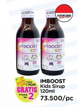 Promo Harga Imboost Kids Syrup 120 ml - Watsons