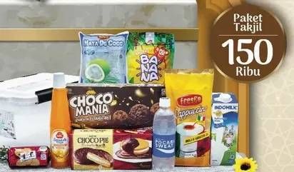 Promo Harga Parcel Hampers PAKET TAKJIL INDOMILK INACO CHOCO MANIA  - LotteMart