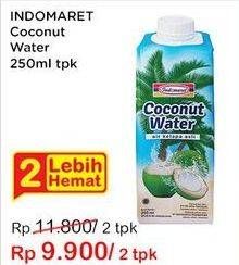 Promo Harga INDOMARET Coconut Water 250 ml - Indomaret