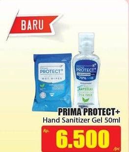 Promo Harga PRIMA PROTECT PLUS Hand Sanitizer Gel 50 ml - Hari Hari