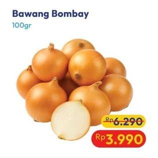Promo Harga Bawang Bombay per 100 gr - Hypermart