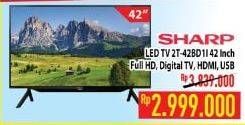 Promo Harga SHARP 2T-C42BD1i | LED TV 42"  - Hypermart