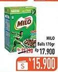 Promo Harga MILO Cereal Balls 170 gr - Hypermart