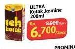 Promo Harga Ultra Teh Kotak Jasmine 300 ml - Alfamidi