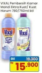 Promo Harga Vixal Pembersih Porselen Blue Extra Kuat, Green Kuat Harum 750 ml - Indomaret