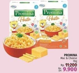 Promo Harga Promina Pasta Mac And Cheese 70 gr - LotteMart