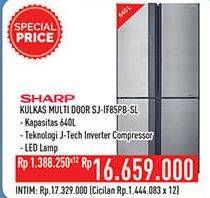 Promo Harga SHARP SJ-IF85PB | Refrigerator  - Hypermart