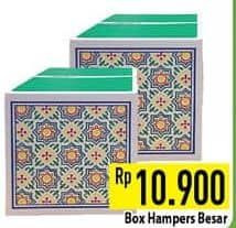 Promo Harga Box Hampers Besar  - Hypermart