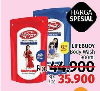 Promo Harga LIFEBUOY Body Wash 900 ml - LotteMart