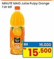 Promo Harga Minute Maid Juice Pulpy Orange 1000 ml - Indomaret
