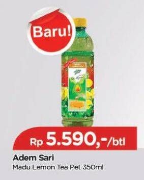 Promo Harga Adem Sari Ching Ku Madu Lemon Tea 350 ml - TIP TOP