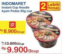 Promo Harga INDOMARET Mie Instan Ayam Pedas per 2 pcs 90 gr - Indomaret