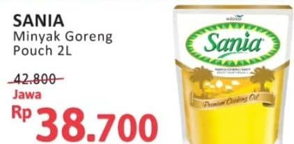 Promo Harga Sania Minyak Goreng 2000 ml - Alfamidi