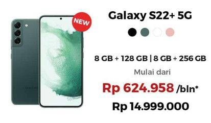 Promo Harga SAMSUNG Galaxy S22+ 5G 8GB + 128GB, 8GB + 256GB  - Erafone