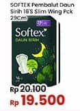 Promo Harga Softex Daun Sirih 29cm 18 pcs - Indomaret